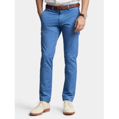 Zdjęcie Polo Ralph Lauren Chinosy 710704176107 Niebieski Slim Fit