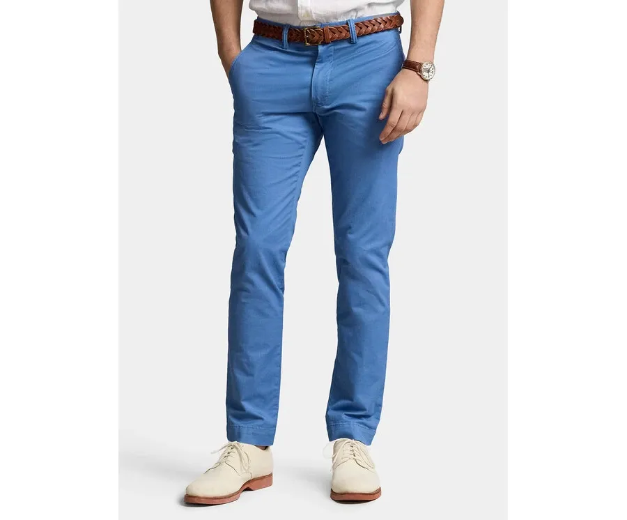 obrazek 1 Polo Ralph Lauren Chinosy 710704176107 Niebieski Slim Fit