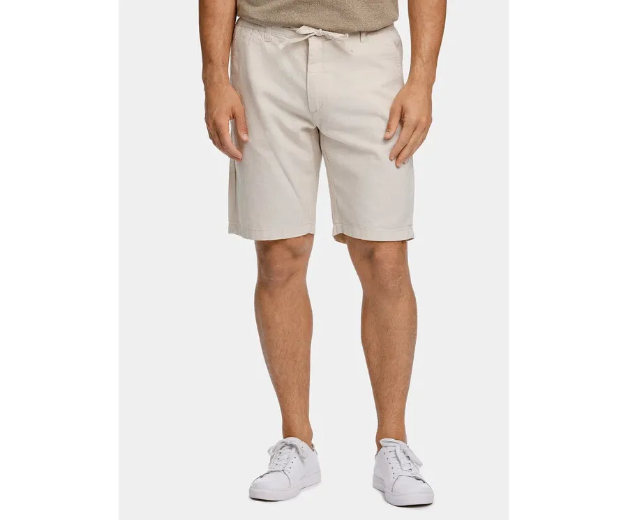 obrazek 1 Lindbergh Szorty materiałowe 30-508003 Beżowy Relaxed Fit