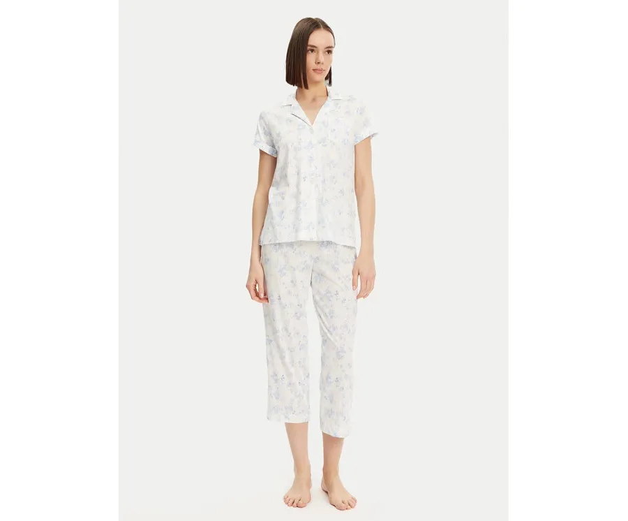 obrazek 1 LAUREN RALPH LAUREN Piżama ILN92422 Niebieski Regular Fit