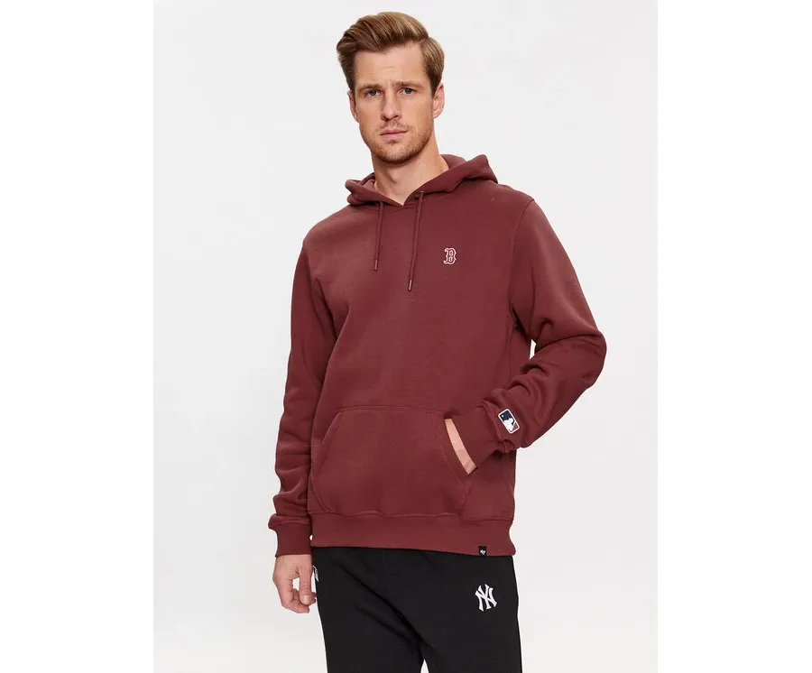 obrazek 1 47 Brand Bluza Boston BB002PEMBRB595544RZ Czerwony Regular Fit