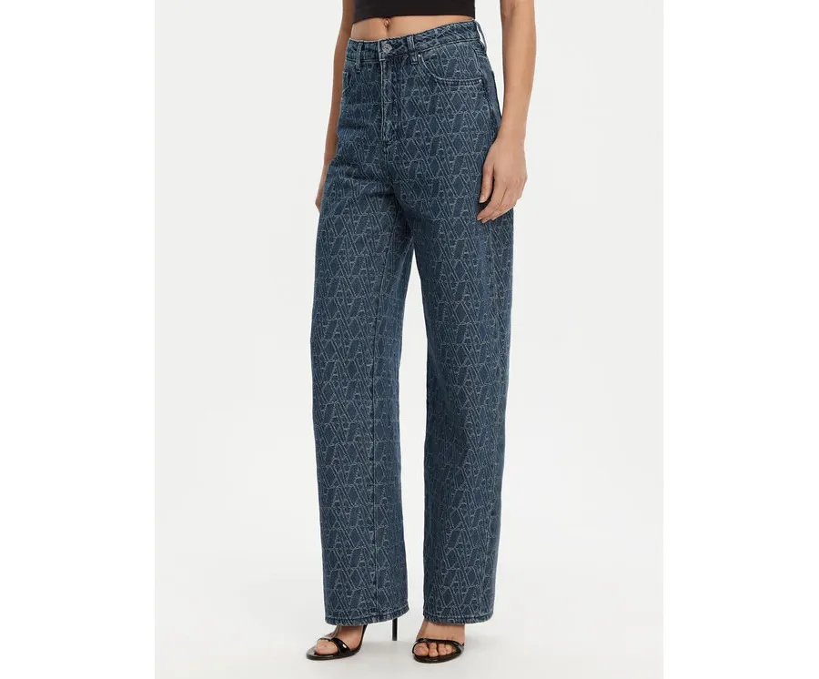 obrazek 1 Armani Exchange Jeansy XW000100 AF12844 FB055 Niebieski Relaxed Fit