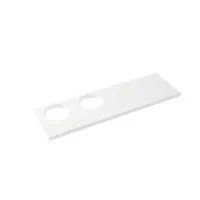 Picture Stylish 40 cm shelf with two holes for the bathroom – Stilhaus