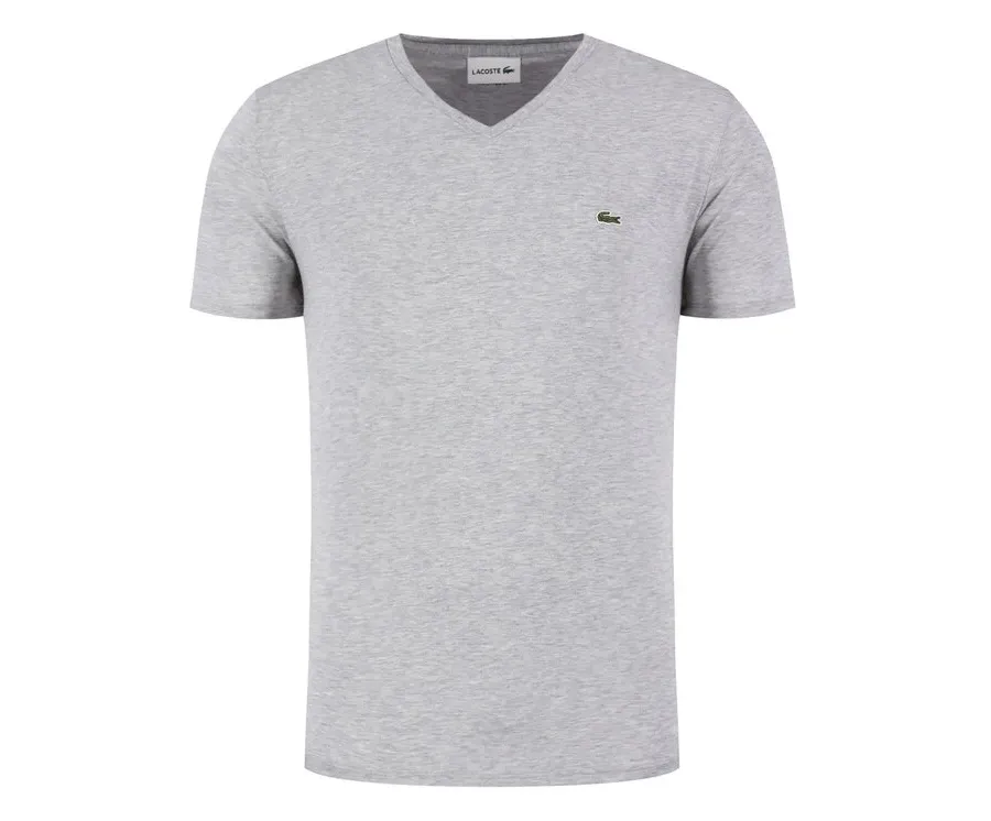 obrazek 1 Lacoste T-Shirt TH6710 Szary Regular Fit
