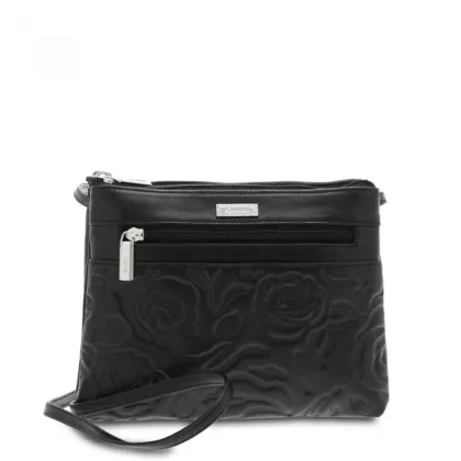 Zdjęcie Czarna stylowa torebka na ramię - Giudi