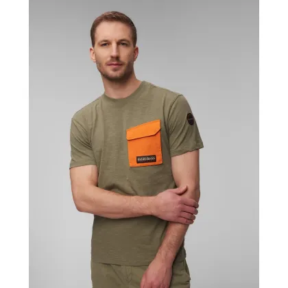 Zdjęcie Zielony T-shirt Męski Napapijri S-tepees