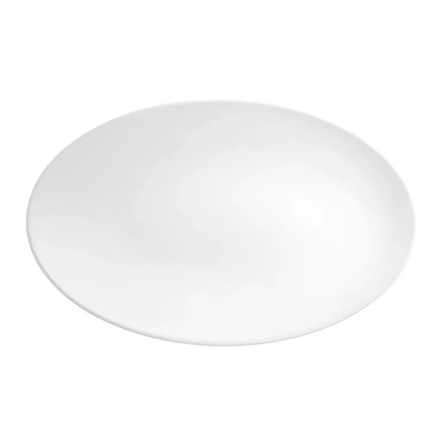 obrazek 3 Biały owalny półmisek 40x26 cm w stylu nowoczesnym - Seltmann Weiden