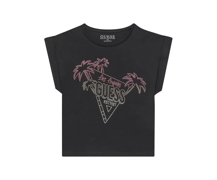obrazek 1 Guess T-Shirt J5GI32 K8HM4 Czarny Regular Fit