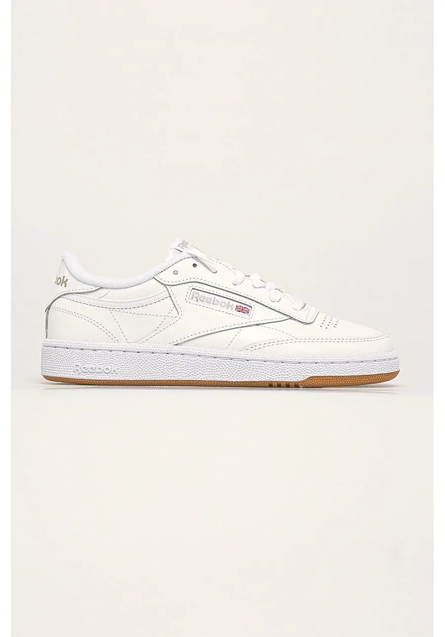obrazek 1 Reebok Classic sneakersy skórzane CLUB C 85 kolor biały