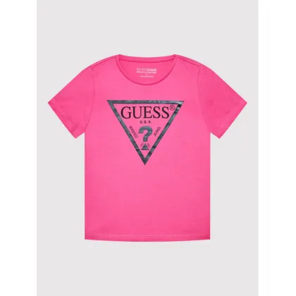 Zdjęcie Guess T-Shirt K73I56 K8HM0 Różowy Regular Fit