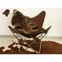 Picture Exquisite sheepskin rug