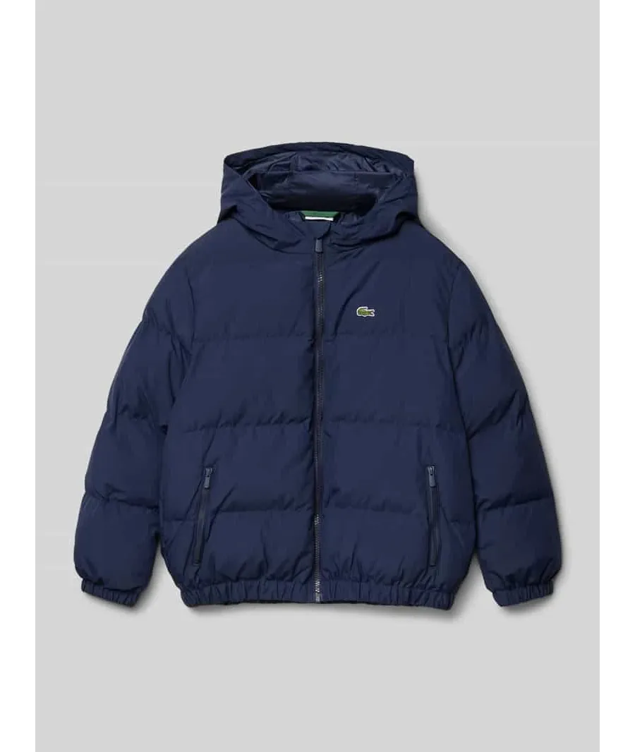 obrazek 1 Lacoste Kurtka zimowa BJ1128 Granatowy Regular Fit