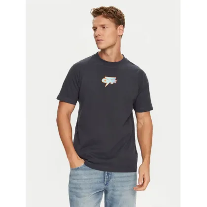 Zdjęcie Off-White T-Shirt OMAA027F22JER0074641 Granatowy Regular Fit