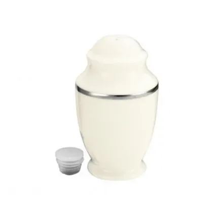 Zdjęcie Kremowa porcelanowa pieprzniczka w stylu klasycznym z Niemiec – Tettau