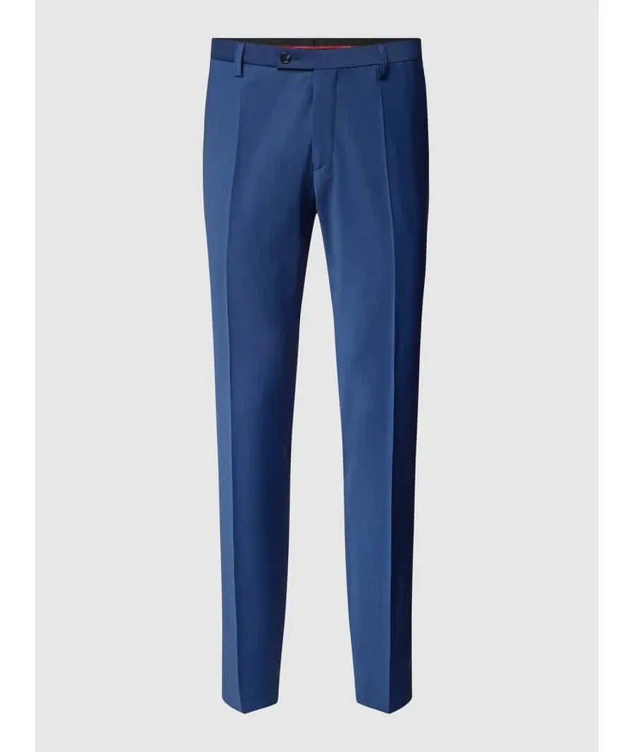 obrazek 1 Spodnie do garnituru o kroju slim fit z dodatkiem streczu