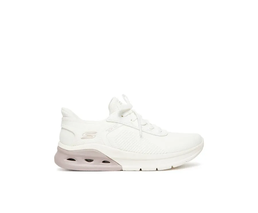 obrazek 1 Skechers Sneakersy Bobs Arc Waves 2.0-Now It 117638/OFWT Biały