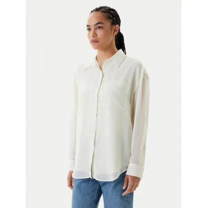 Zdjęcie Calvin Klein Koszula LV044B902G Écru Regular Fit