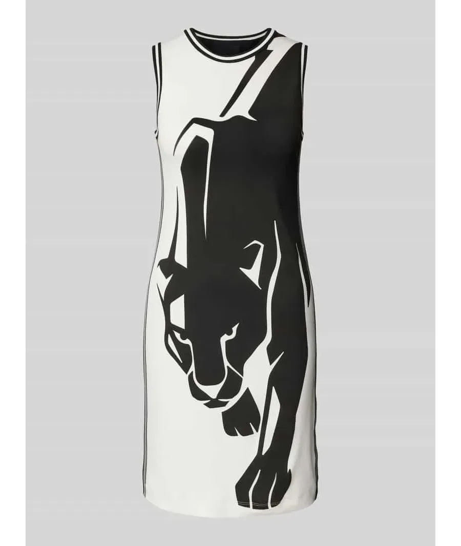 obrazek 1 Sukienka mini z okrągłym dekoltem