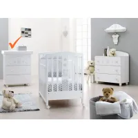 Zdjęcie Piękna komoda niemowlęca w kolorze szarości - Italbaby