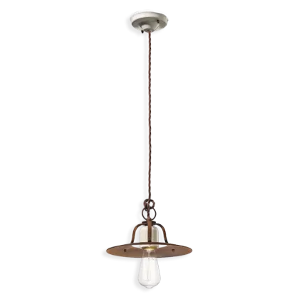 Zdjęcie Stylowa włoska lampa wisząca retro