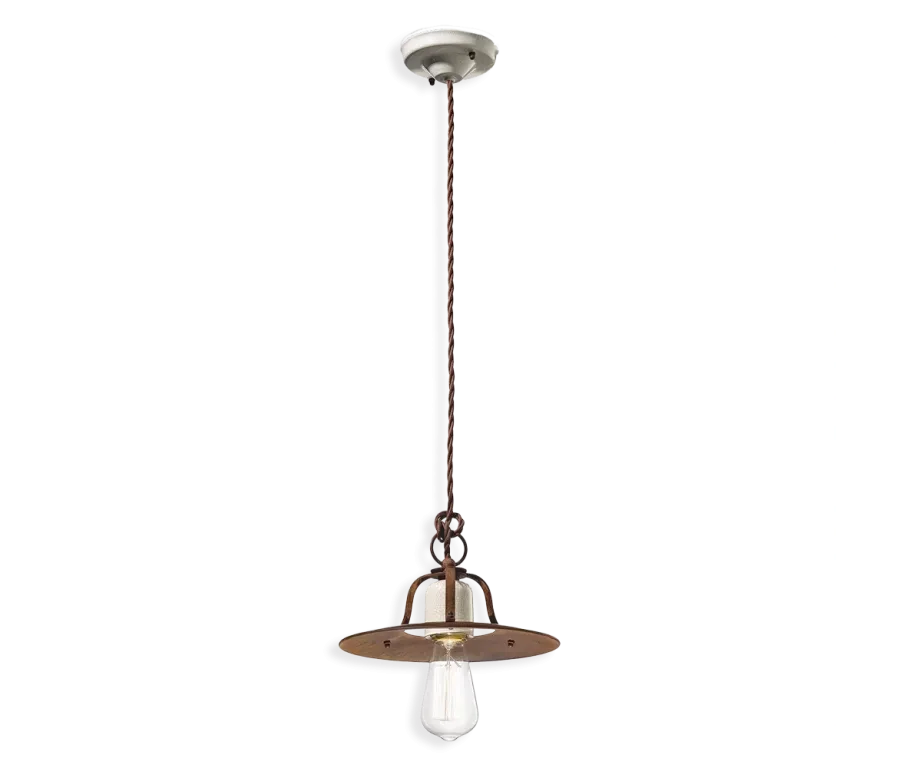 obrazek 1 Stylowa włoska lampa wisząca retro