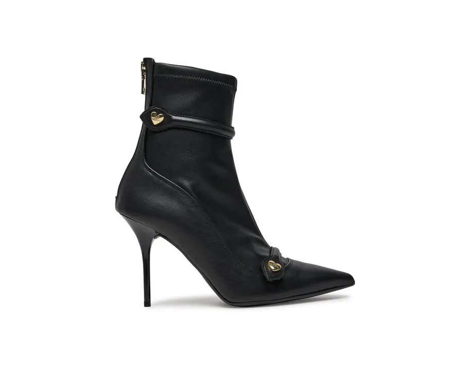 obrazek 1 LOVE MOSCHINO Botki JA21099G0LIEZ000 Czarny