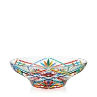 Zdjęcie Ręcznie malowana misa ze szkła murano (30,5 cm)