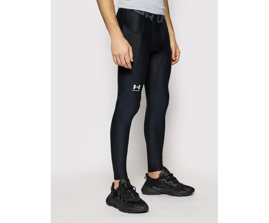 obrazek 1 Under Armour Legginsy HeatGear® 1361586 Czarny Slim Fit