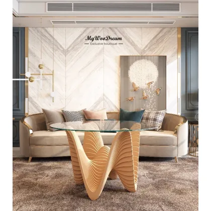 Zdjęcie Nowoczesny stół do salonu ze sklejki