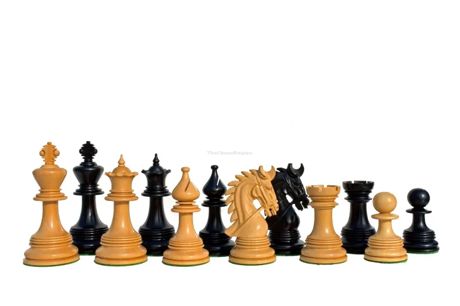 obrazek 1 Ekskluzywny komplet figur drewnianych do gry w szachy - The Chess Empire