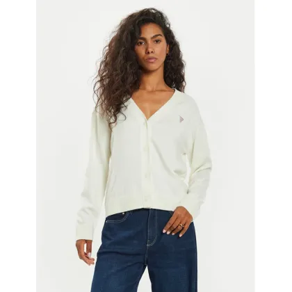 Zdjęcie Guess Jeans Kardigan W4BR16 Z3HO2 Écru Regular Fit