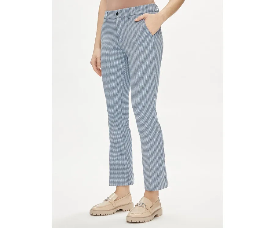 obrazek 1 Liu Jo Spodnie materiałowe MA4310 J4063 Niebieski Regular Fit