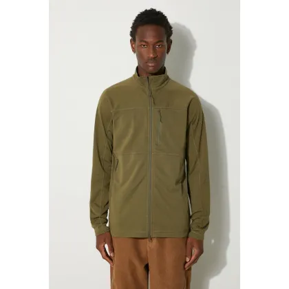 Zdjęcie Fjallraven bluza Lite Fleece Jacket męska kolor zielony gładka F86971.620-620