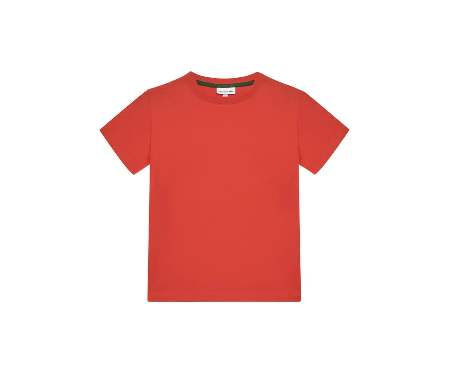 obrazek 1 Lacoste T-Shirt TJ1122 Czerwony Regular Fit