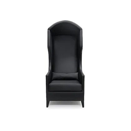 Picture Leather Portuguese black armchair