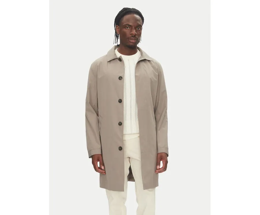obrazek 1 Lindbergh Płaszcz przejściowy 30-301137 Beżowy Relaxed Fit