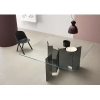 Zdjęcie Luksusowy szklany stół do ekskluzywnych salonów - Tonelli Design