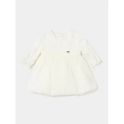 Zdjęcie Mayoral Sukienka elegancka 2.855 Écru Regular Fit