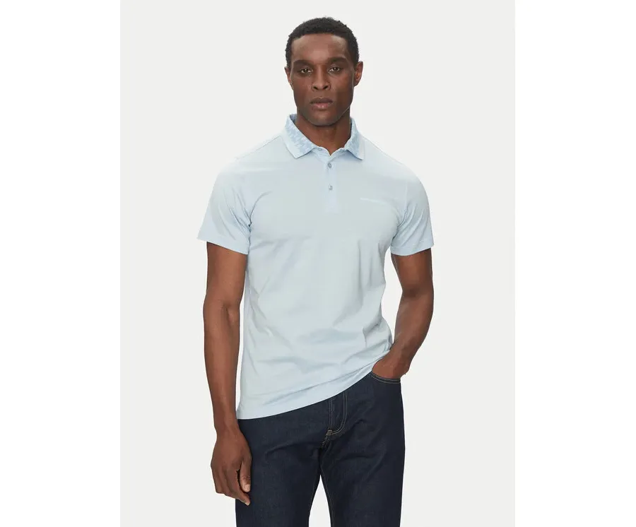 obrazek 1 KARL LAGERFELD Polo 745001 552200 Niebieski Slim Fit