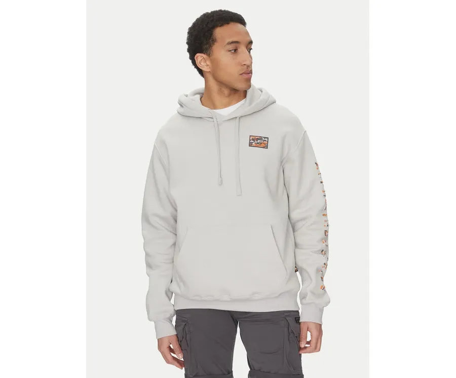 obrazek 1 Alpha Industries Bluza Camo 156340 Szary Regular Fit