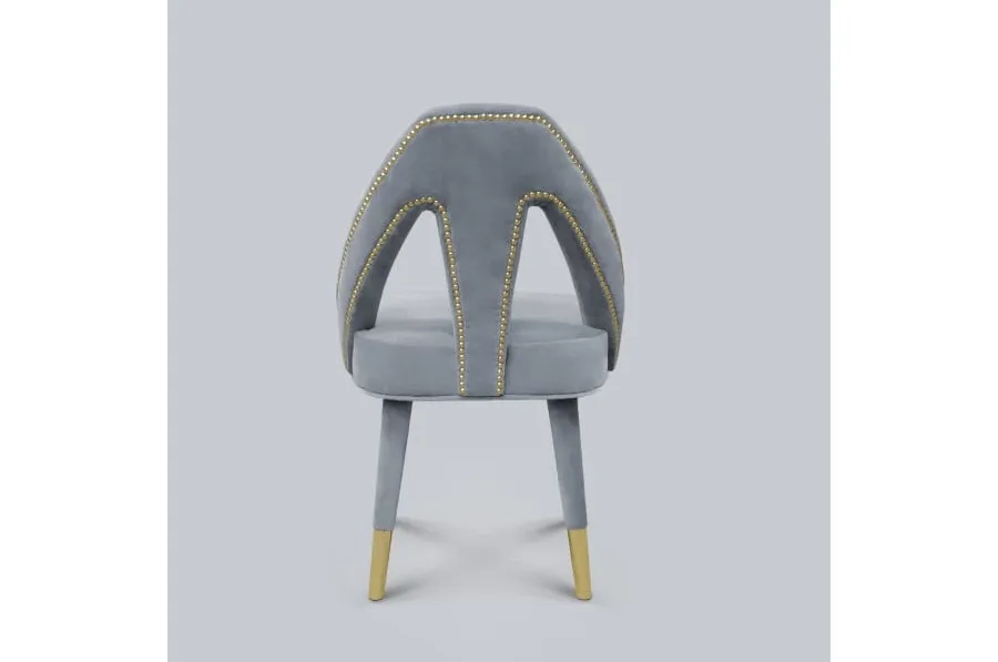 picture 3 Chair made of cotton velvet - Ottiu