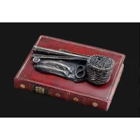 Zdjęcie Gustowny przycisk do dokumentów stworzony dla wędkarzy