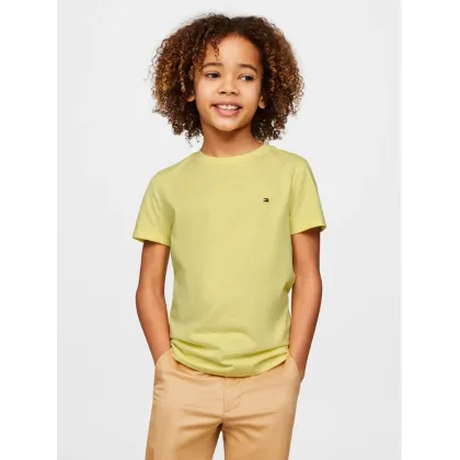 Zdjęcie Tommy Hilfiger T-Shirt Essential KB0KB06879 M Żółty Regular Fit