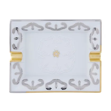 Picture Porcelain ashtray from the Christian Lacroix - Vista Alegre collection