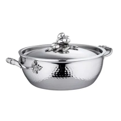 Zdjęcie Zdobiony garnek od włoskiego producenta Ruffoni