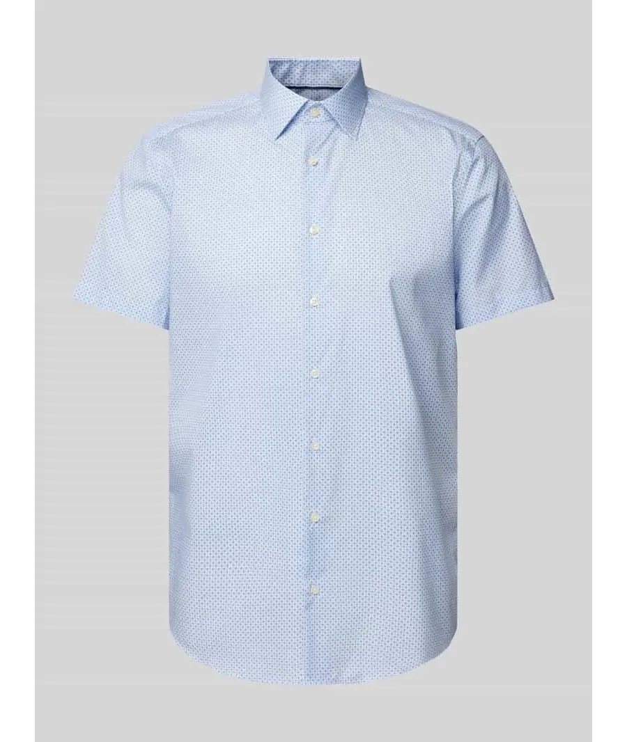 obrazek 1 Koszula casualowa z wzorem na całej powierzchni