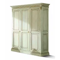 Picture Stylish antique Italian wardrobe with a beautiful light finish