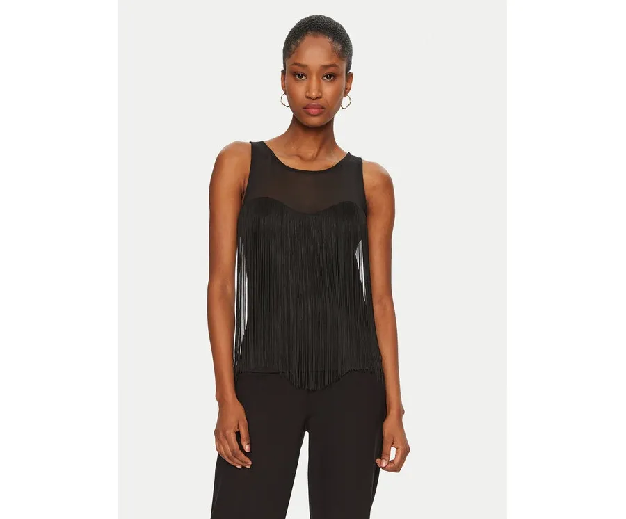 obrazek 1 Rinascimento Bluzka CFC0121728003 Czarny Regular Fit