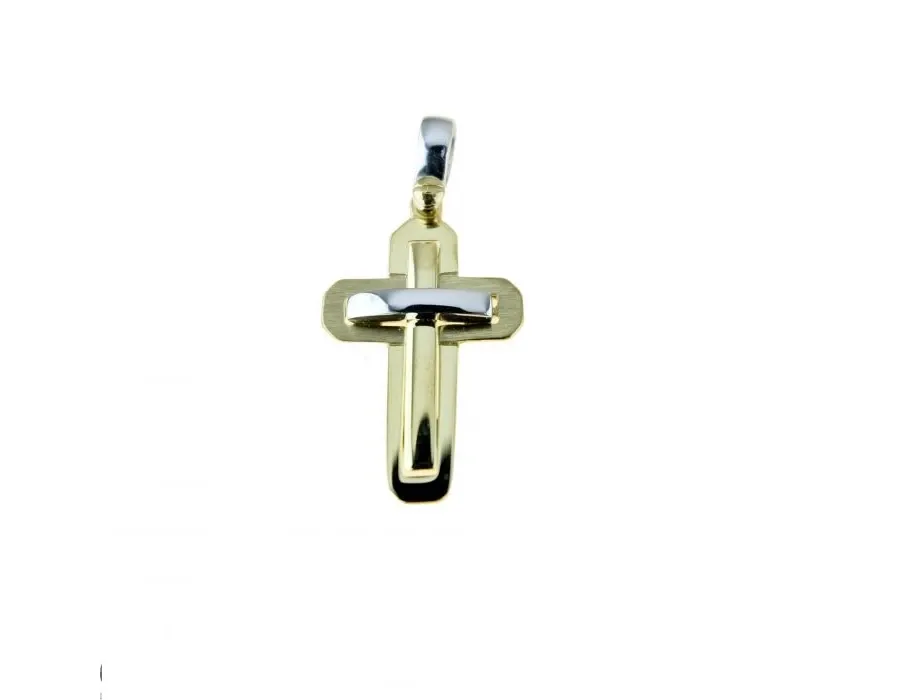 obrazek 1 Męski krzyż prosto z włoch 23x15mm