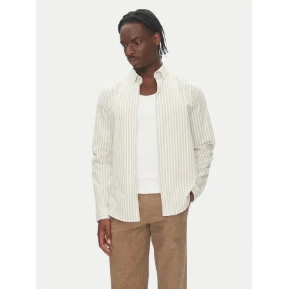 Zdjęcie Lindbergh Koszula 30-203536B Beżowy Regular Fit